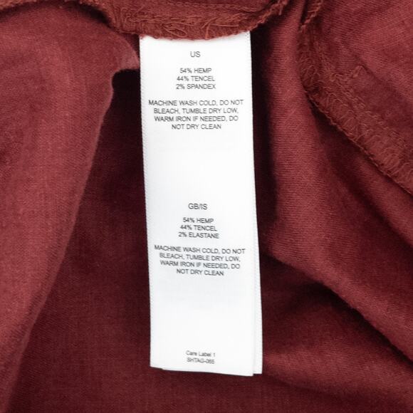 Sherpa Adventure Gear Burgundy Pull On Skirt Size Large - Picture 8 of 9